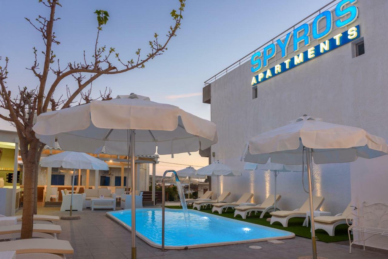 Spyros Apartments With Pool 卡拉马基 外观 照片