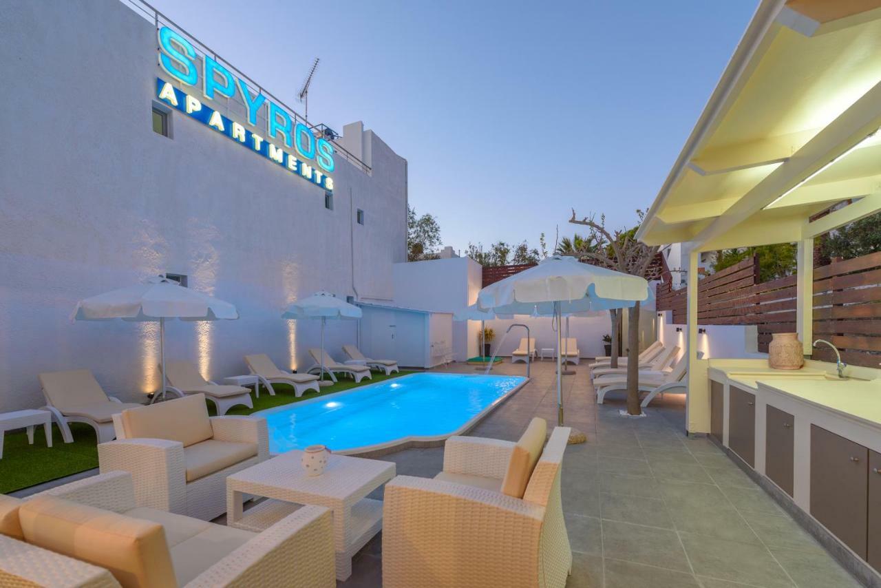Spyros Apartments With Pool 卡拉马基 外观 照片